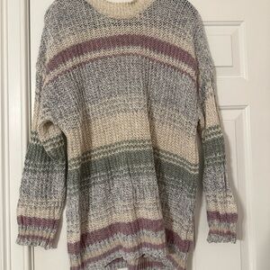 American Eagle Outfitters Multicolor Striped Sweater